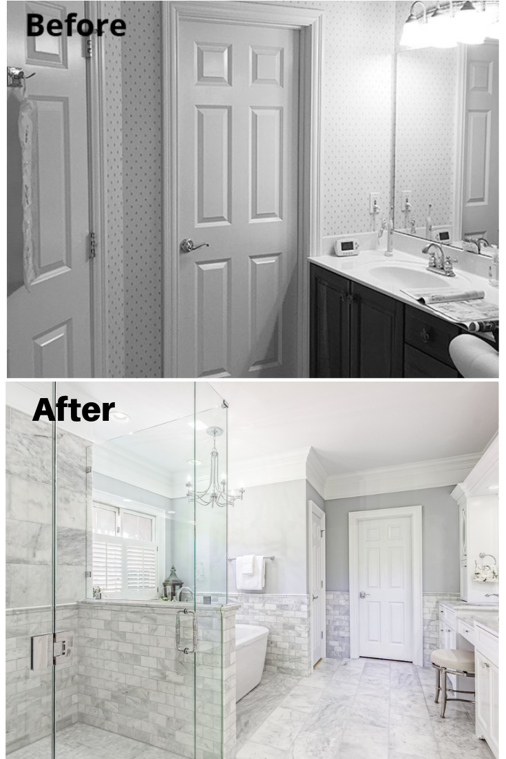 Master Bath Makeover Columbus Ohio