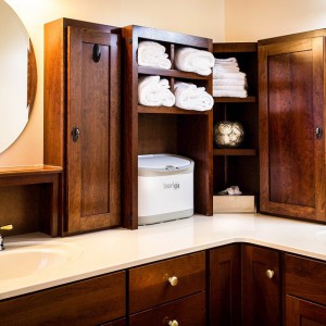 hich-tech bathroom towel warming drawer